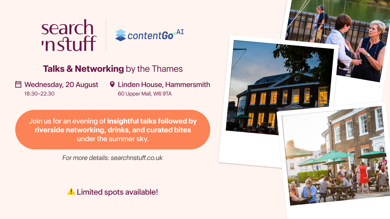 London Search 'n Stuff Meetup