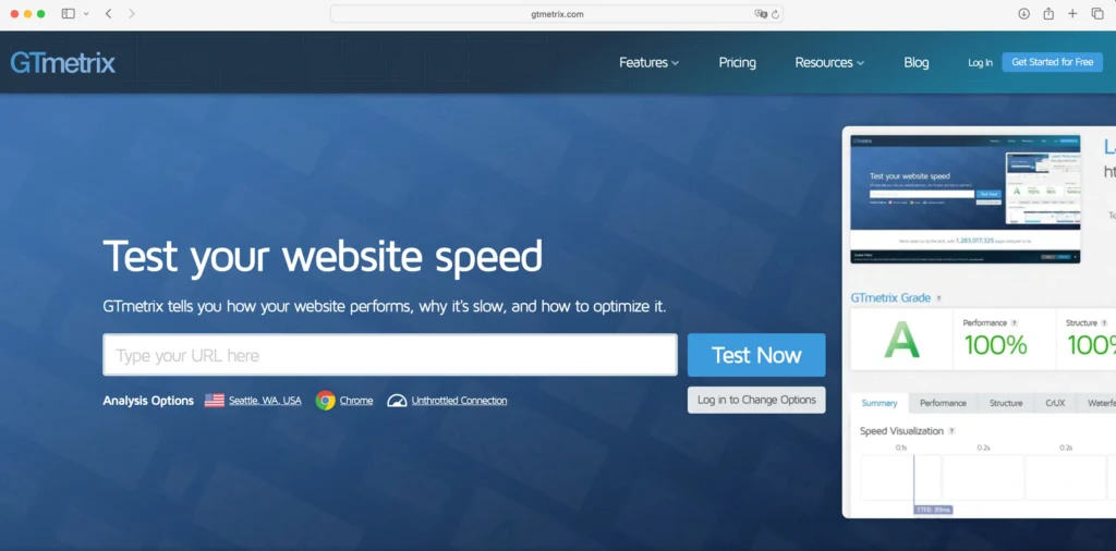 gtmetrix-default-test-desktop-usa-no-mobile-connection